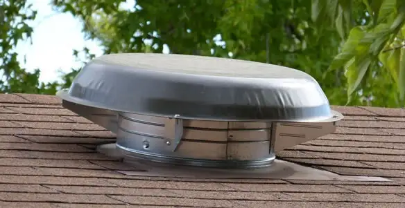 attic fan installation services with low-profile roof ventilation unit in Phoenix, AZ