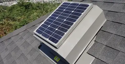 attic fan installation services with energy-efficient roof-mounted ventilation system in Phoenix, AZ