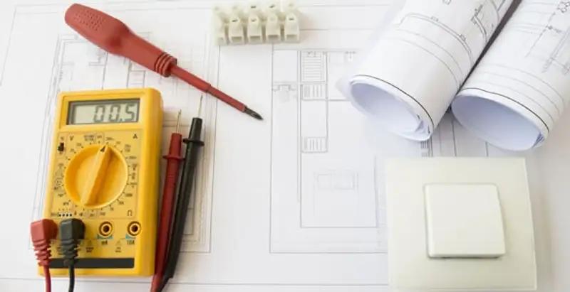 electrical service featuring diagnostic tools and electrical planning performed by certified electricians in Phoenix, AZ