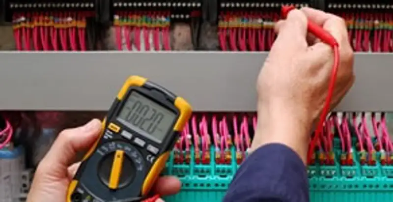 electrical service showing professional testing and troubleshooting of electrical panel by licensed electricians in Phoenix, AZ