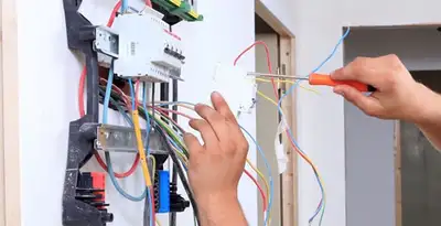 electrician services performing residential electrical panel wiring in Phoenix, AZ