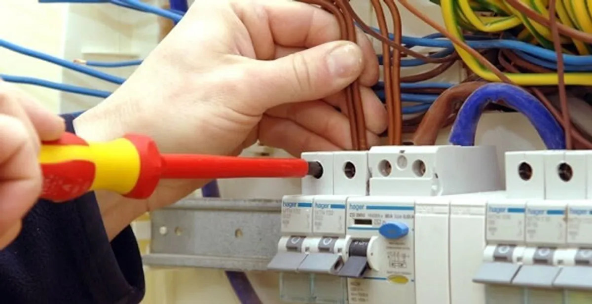 electrician services performing professional electrical panel wiring and connections in Phoenix, AZ