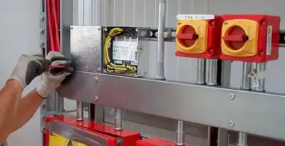 fire alarm installation service with certified electricians wiring fire alarm control equipment in Phoenix, AZ