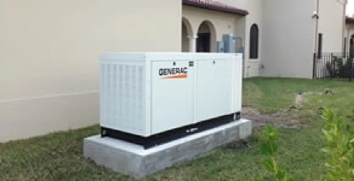generator installation service showing standby generator professionally installed for residential power backup in Phoenix, AZ
