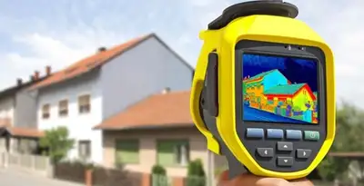 home energy audit service performing exterior thermal inspection to identify energy loss in Phoenix, AZ