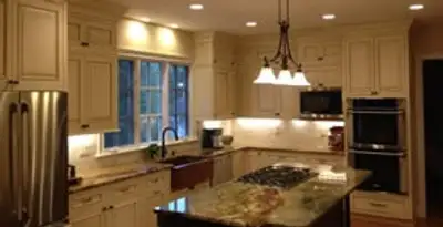 Recessed lighting installation enhancing interior lighting by professional electricians in Phoenix, AZ