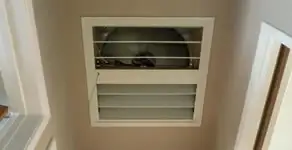 whole house fan installation services with ceiling-mounted ventilation system in Phoenix, AZ